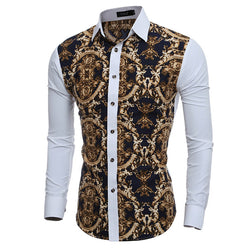 Large Vintage Floral Long Sleeve