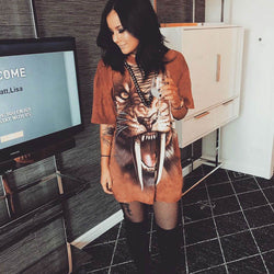 3D Printed Tiger Short Sleeve