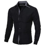 Slim Fit Solid Long Sleeve