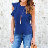 Sexy Women Ruffle Sleeve