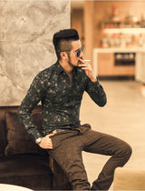 Floral Printing Long Sleeve