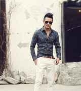 Floral Printing Long Sleeve