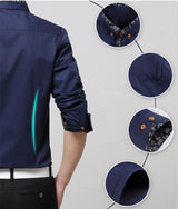 Solid Man Printed Long Sleeve