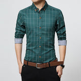 Plaid Cotton Social Long Sleeve