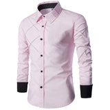 Business Men's Slim Fit  Long sleeve