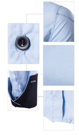 Business Men's Slim Fit  Long sleeve