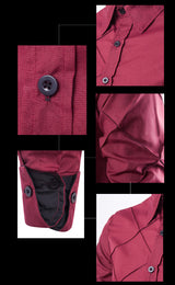 Business Men's Slim Fit  Long sleeve