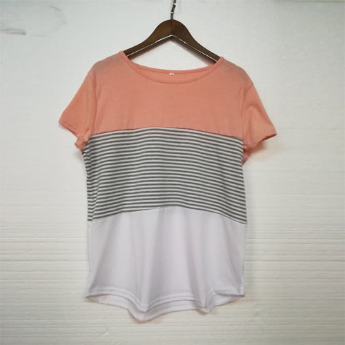 Fashion Striped Short Sleeve