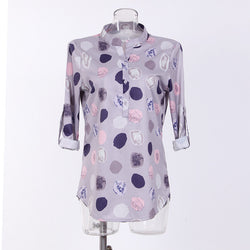 Dot Printed Long Sleeve