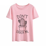 Dont Touch Me Cactus Tshirt