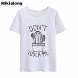 Dont Touch Me Cactus Tshirt